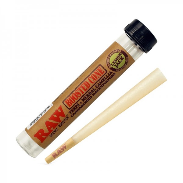 RAW | Terp'd Cones Rocket Booster King Size (Lemon Jack)