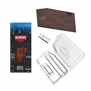 Packwraps + Glas Tip 2pc Hemp Wraps Naturals Packwraps + Glas Tip 2pc Hemp Wraps Naturals