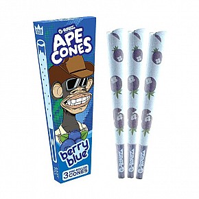 G-Rollz | Ape Cones (3-pack) | Berry Blue