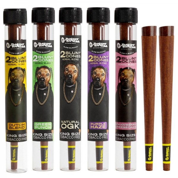 G-Rollz | The Dog Terpene Infused Herbal Blunt Cones