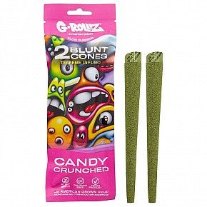 G-Rollz | Candy Crunched Infused Pre-rolled Hemp Cones (2-pack)