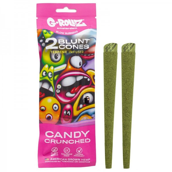 G-Rollz | Candy Crunched Infused Pre-rolled Hemp Cones (2-pack)