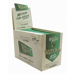 Rizla | Medium Thin Rolling Papers with Cut Corners Regular