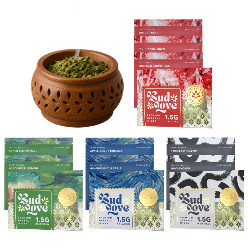 BudLove | Flavored Green PotPurri Incense Mixture (1,5g)