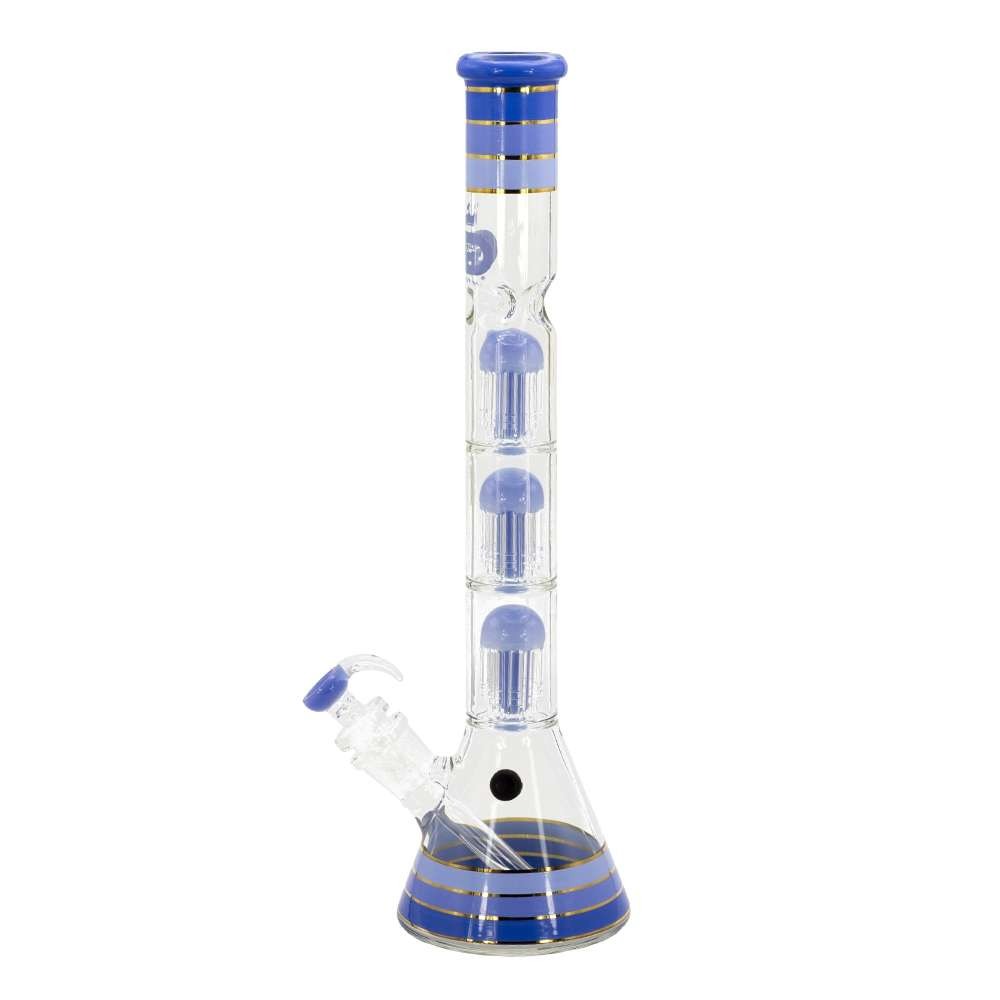 Grace Glass | 3x tree perculator bong (48cm)