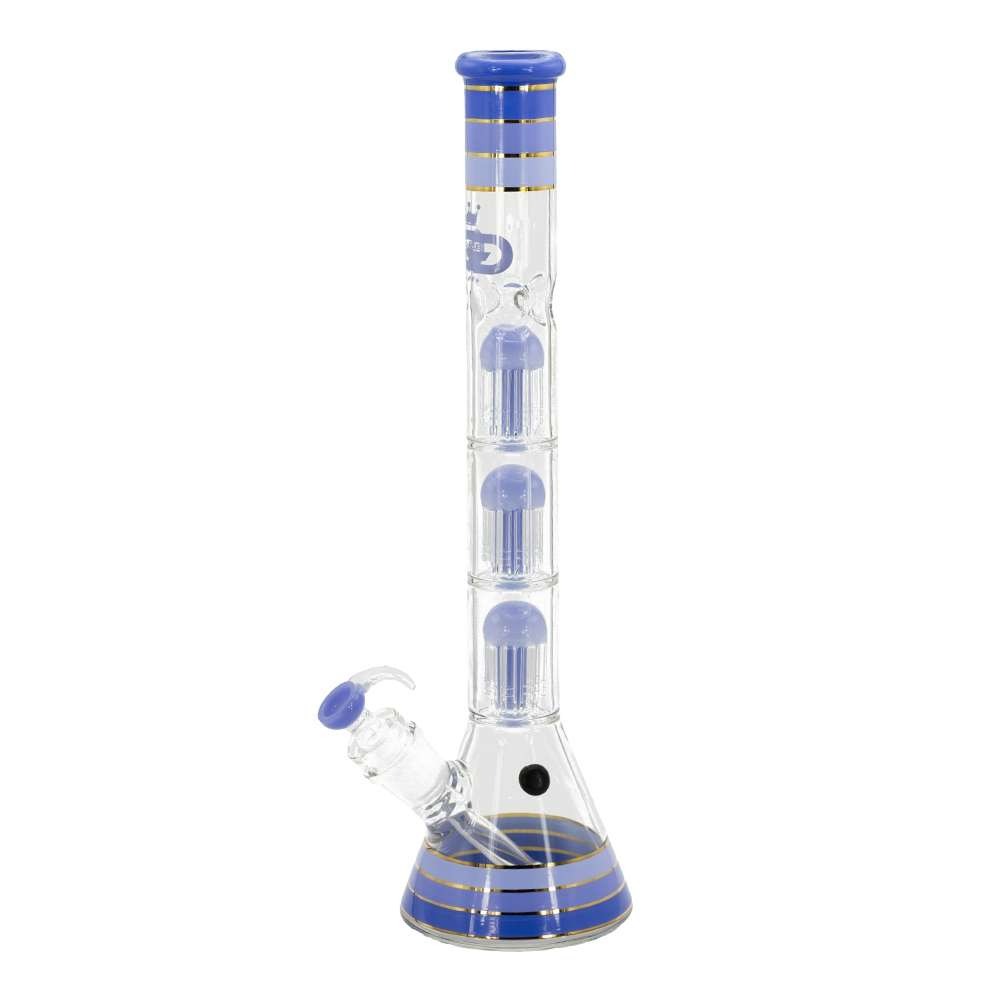 Grace Glass | 3x tree perculator bong (48cm)