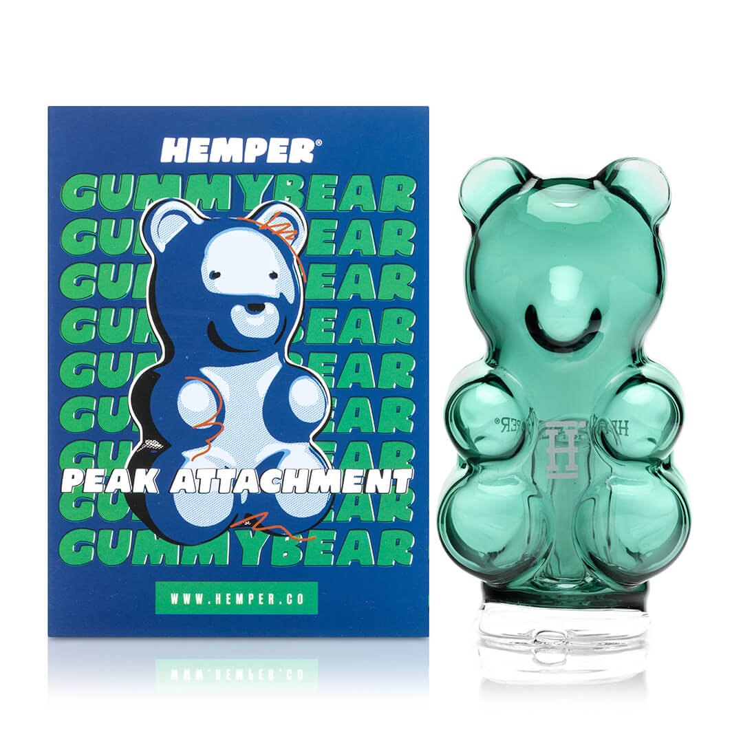 Hemper | Puffco Peak Glass Attachment (Gummy Bear)