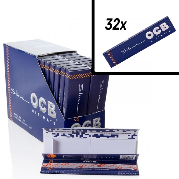 OCB | Displaybox Ultimate Slim + Tips (32pc)