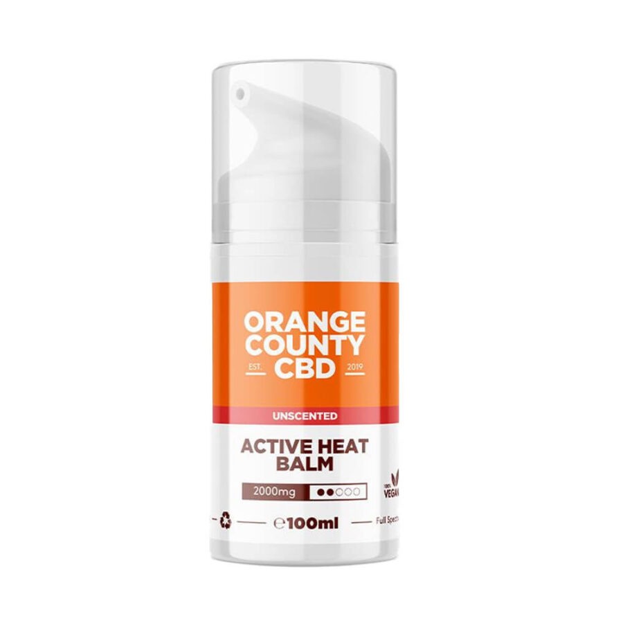 Orange County | CBD Active Heat Balm 2000mg (100ml)