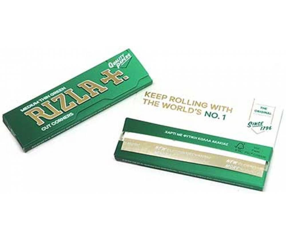 Rizla | Medium Thin Rolling Papers with Cut Corners Regular