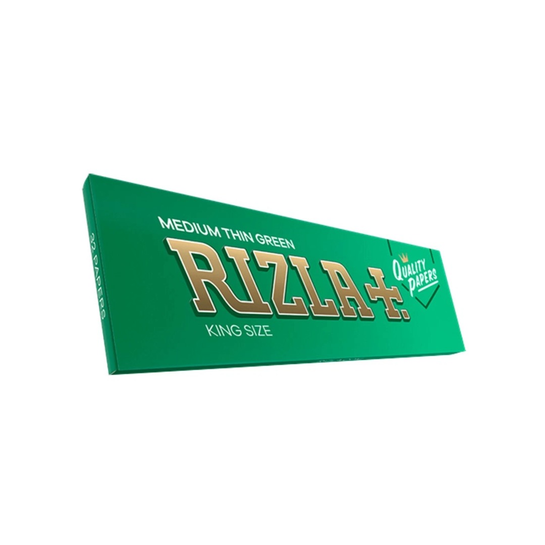 Rizla | Medium Thin Rolling Paper Green King Size