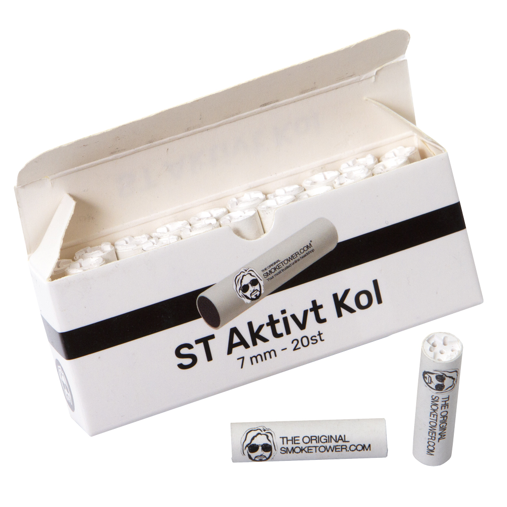Smoketower | Active Carbon Tips 7mm (20pcs)