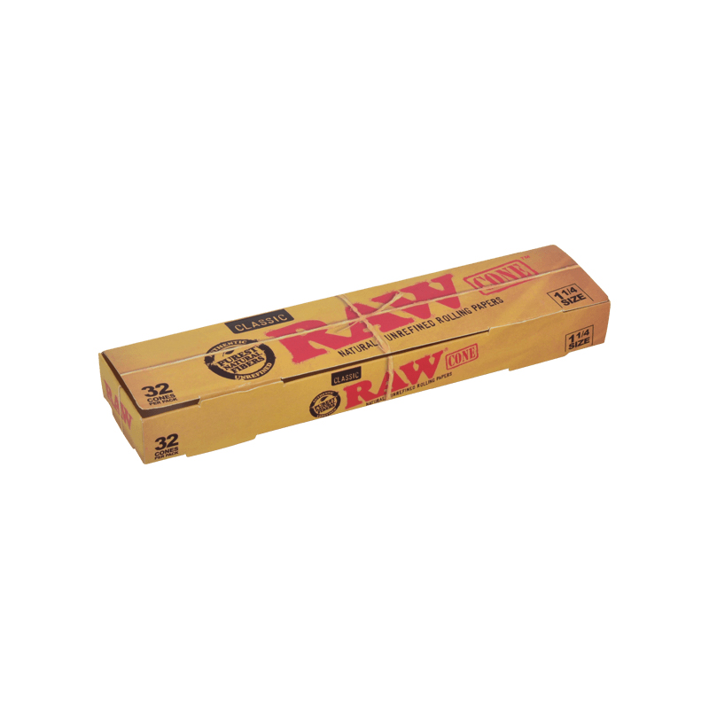 RAW | Classic Cones (1 1/4) 32 pcs