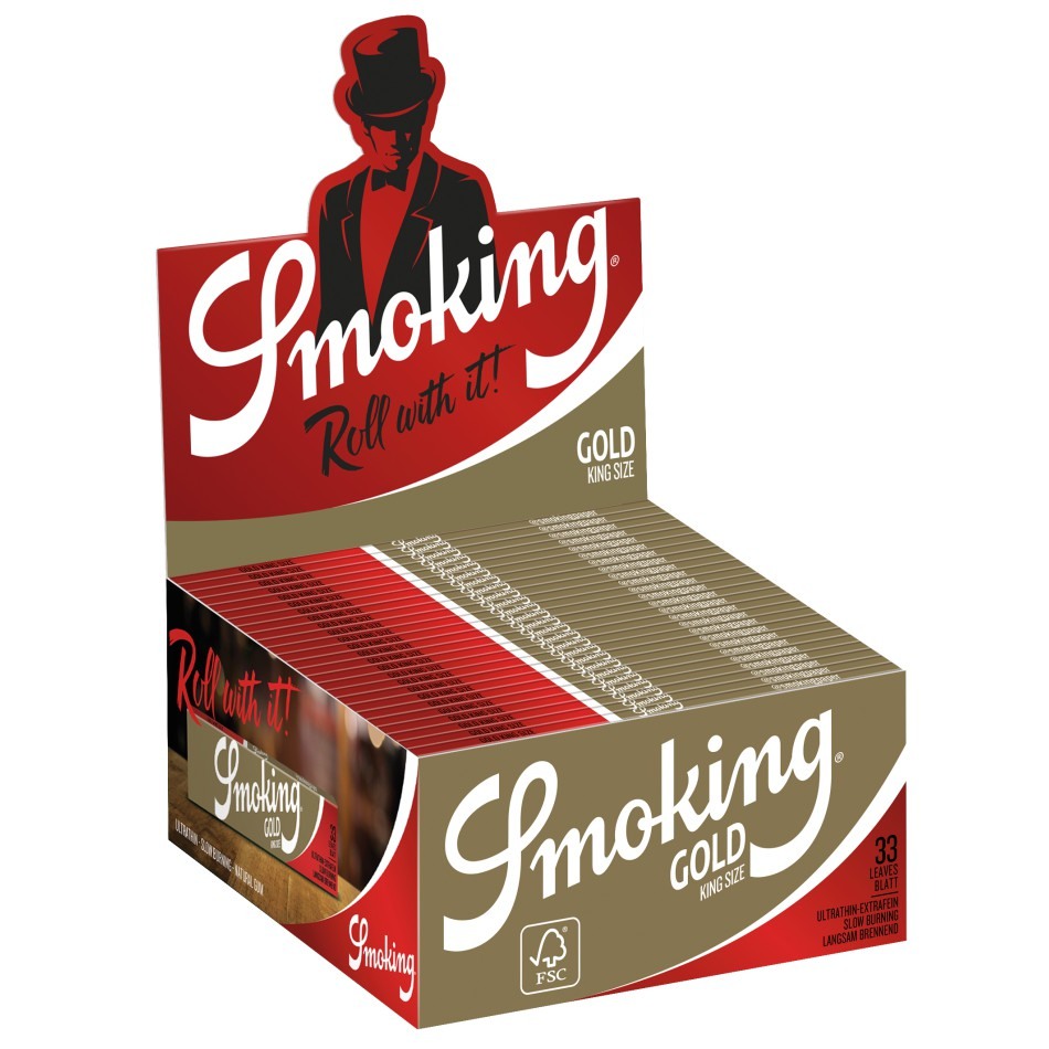 Smoking | Gold (King Size Slim)