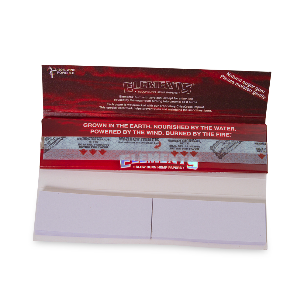 Elements | Red Connoisseur (KS Slim) + Tips