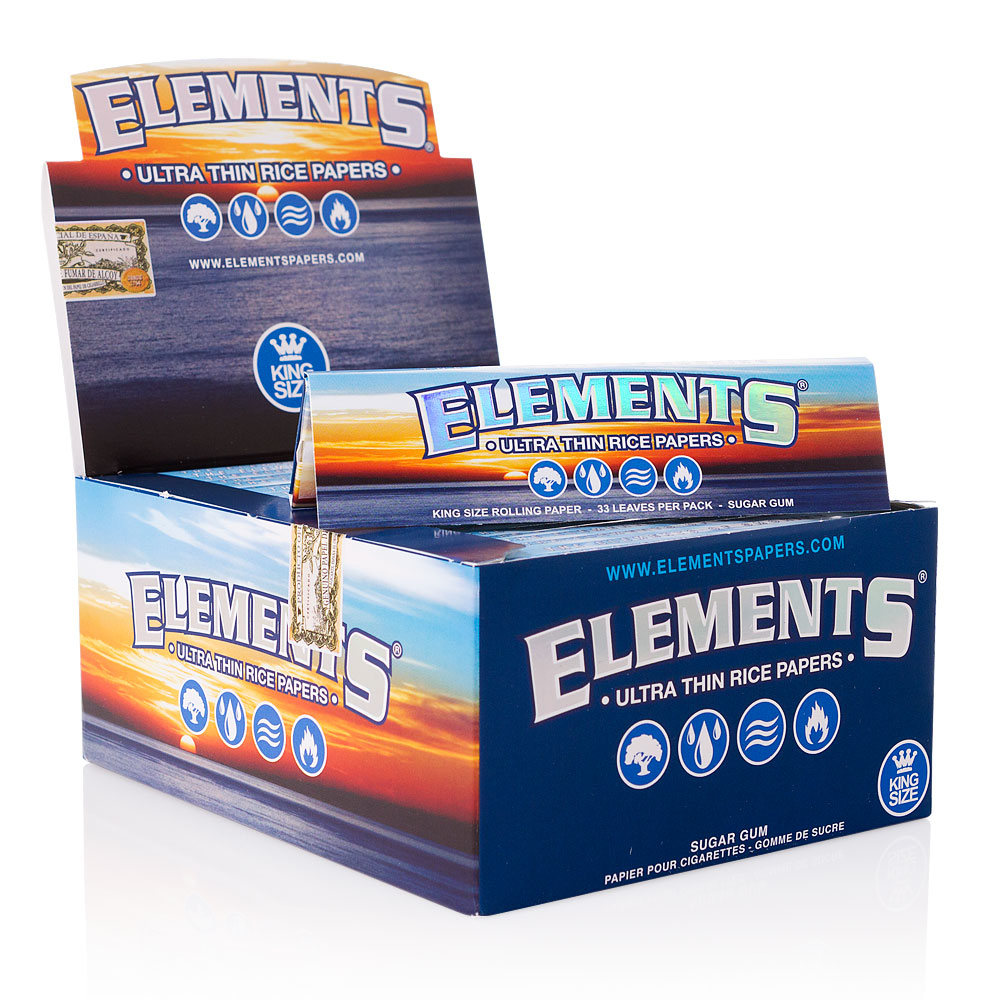 Elements | Ultra Thin Ricepaper (King Size)