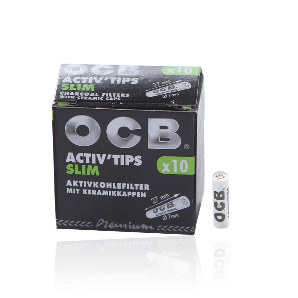 OCB | Charcoal Tips Premium (10pcs)