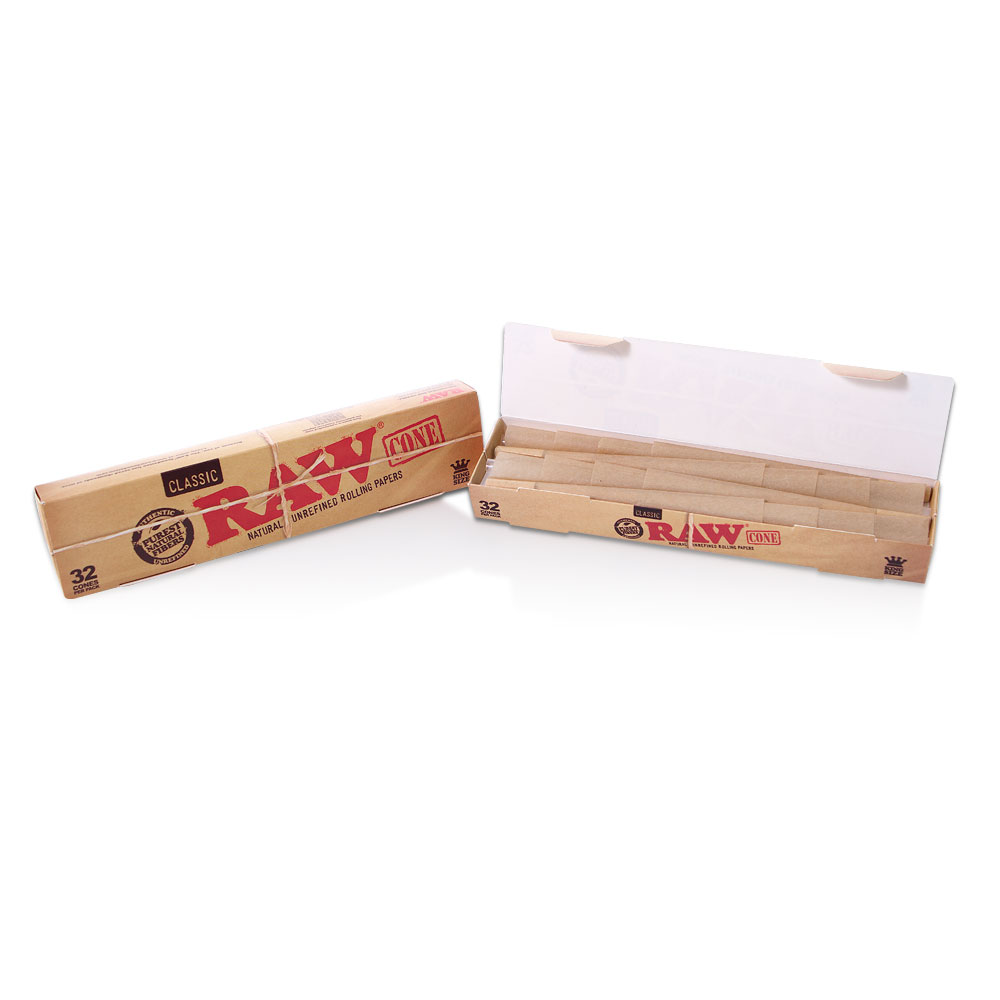 RAW | Classic Cones (King-Size) 32 pcs