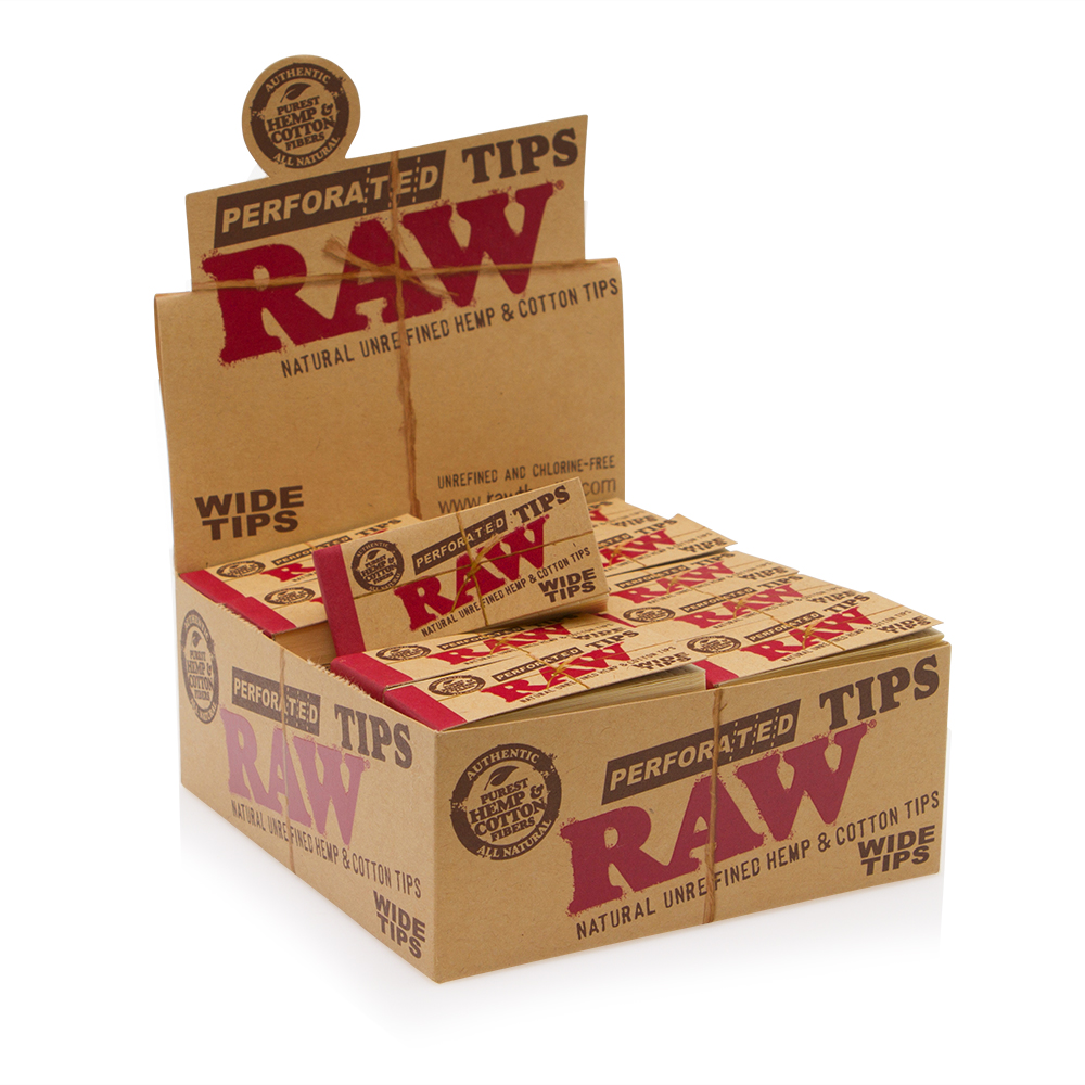 RAW | Wide Perforated Tips