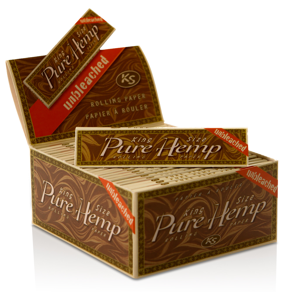 Pure Hemp | King Size Brown Unbleached