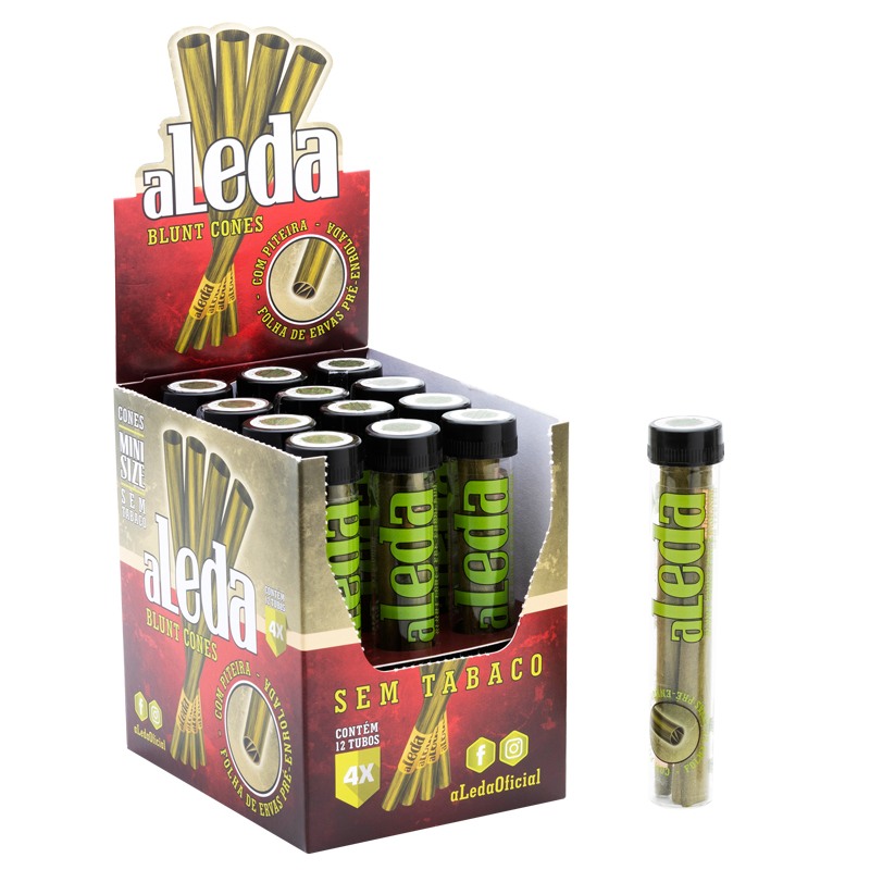 aLeda | Blunt Vegan Cones 4-pack (Mini Size)