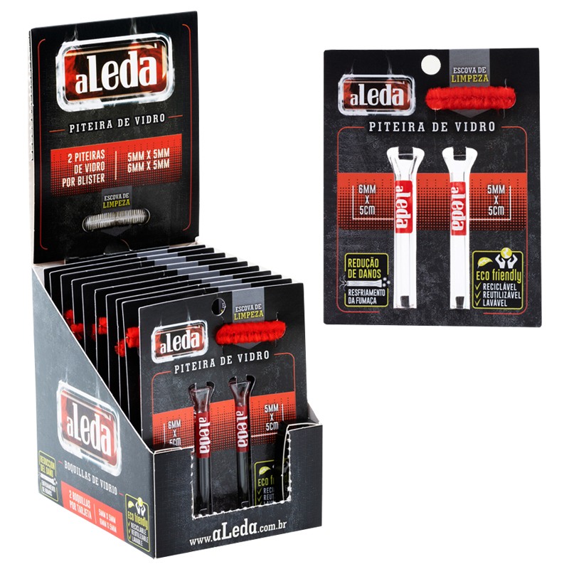 aLeda | Glass Tip (6mm and 5mm) 2-pack