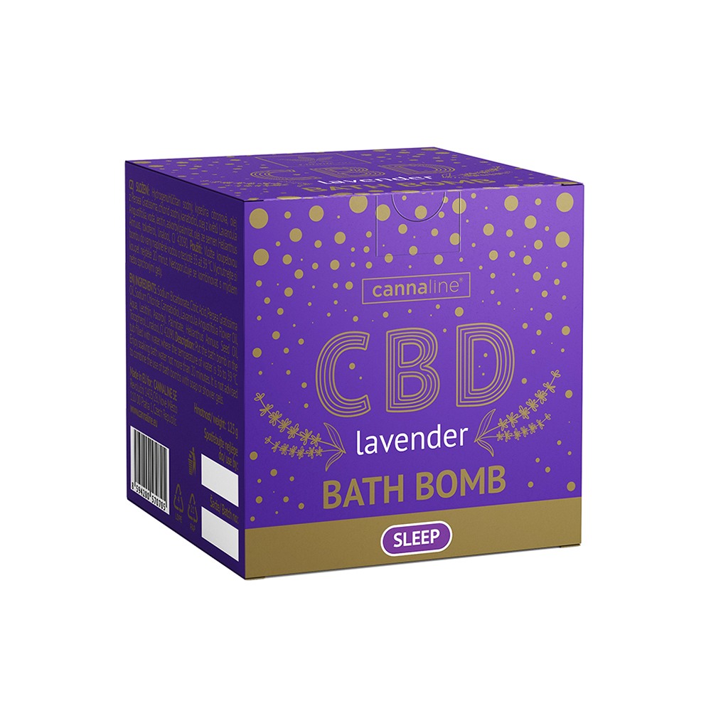 Cannaline | CBD Badbomb (Lavendel)