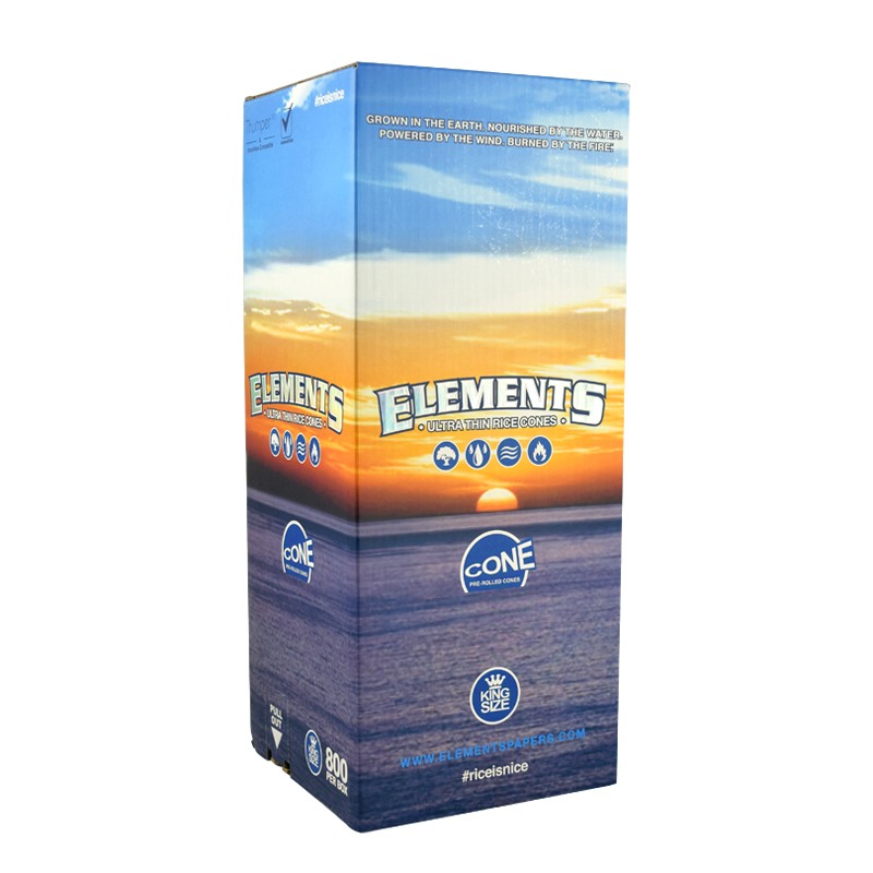 Elements | Cones King Size Bulk (800pcs)