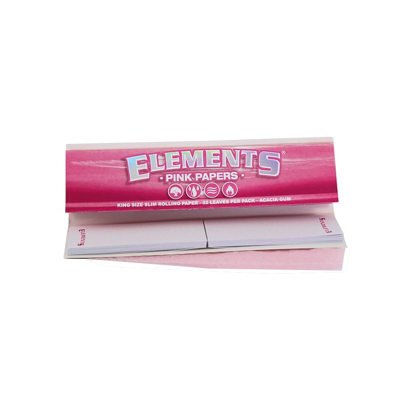 Elements | Displaylåda Pink Connoisseur KS Slim+ Tips (24st)