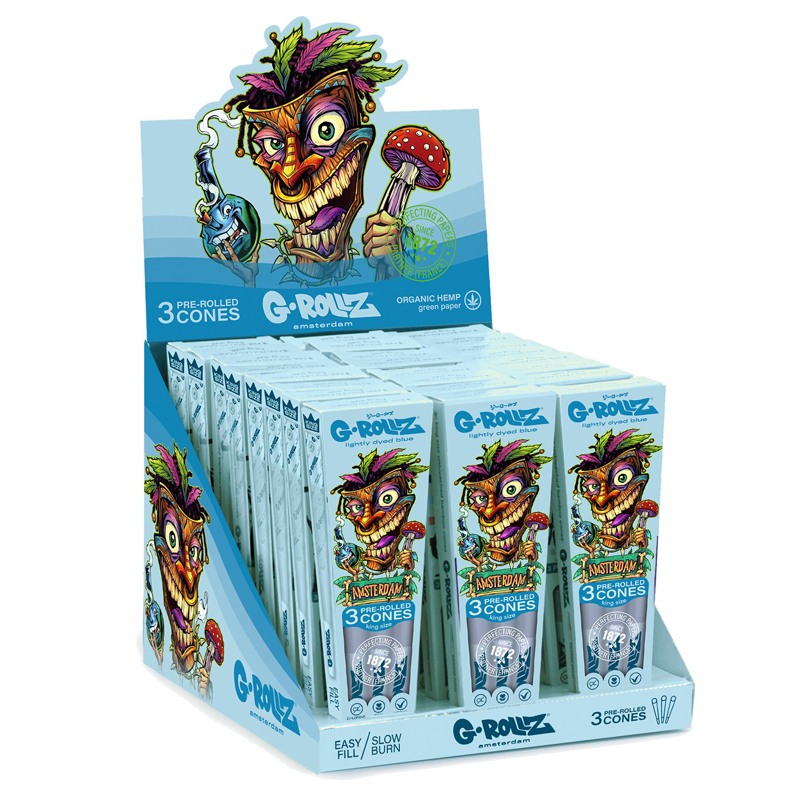 G-Rollz | Collector Tiki Blue 3ks cones