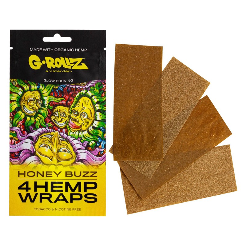G-Rollz | 4x Honey Flavored Hemp Wraps
