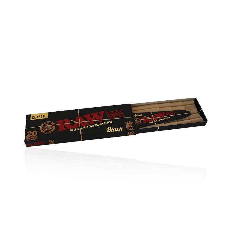 RAW | Black Cones Classic KS (20pcs)