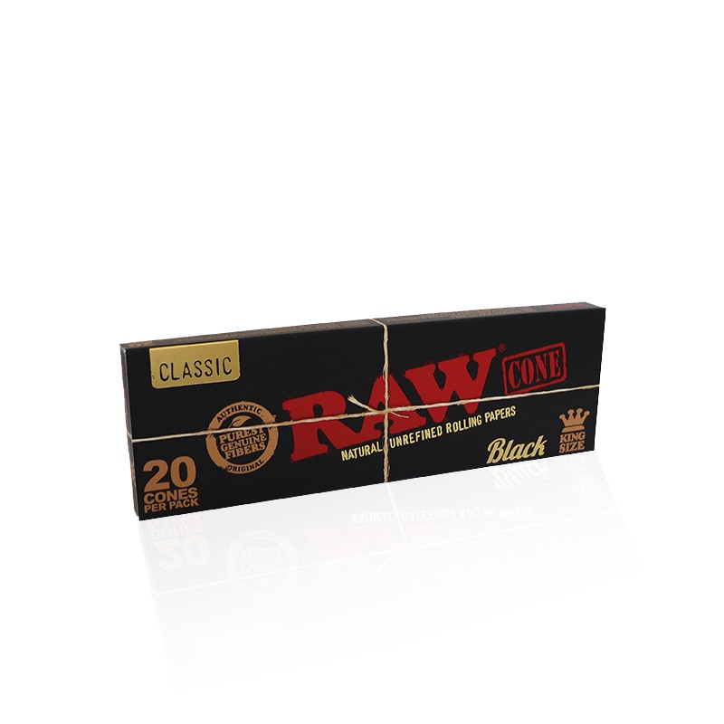 RAW | Black Cones Classic KS (20pcs)