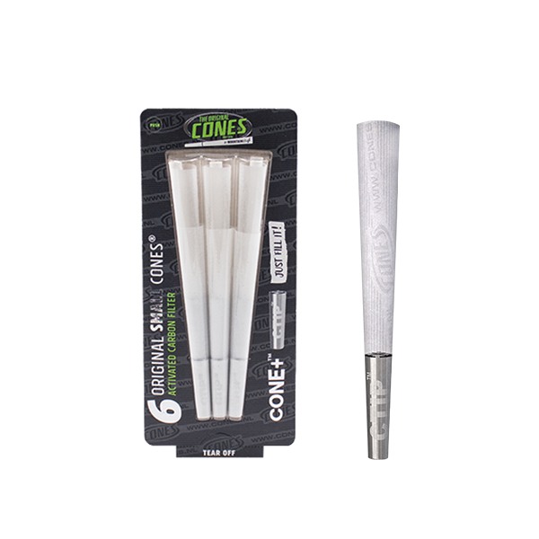 Cones | 1 1/4 with Charcoal Tips (6-pack)