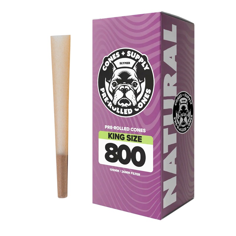 Cones Supply Bulk 109X26mm Natural 800units