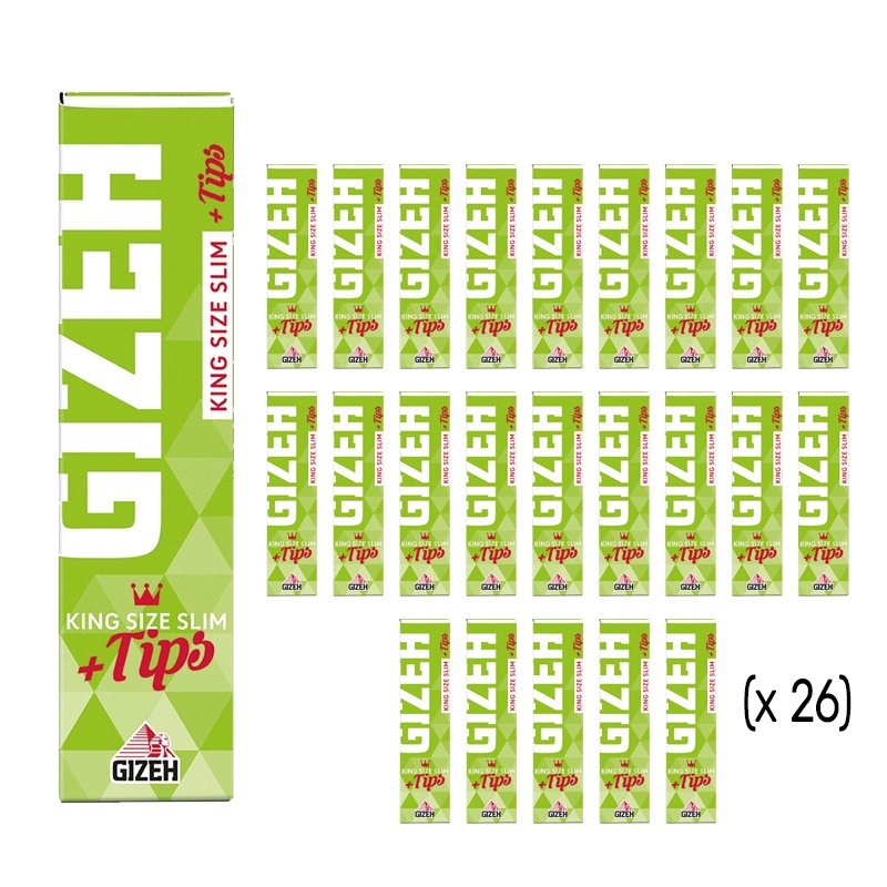 GIZEH | King Size Slim Super Fine + Tips