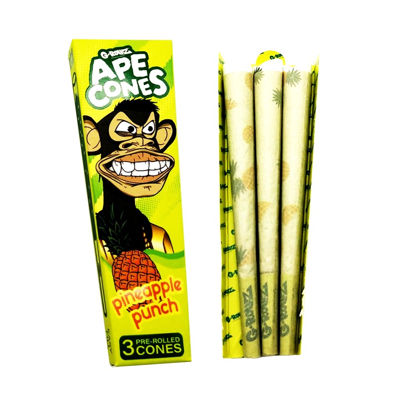 G-Rollz | Ape Cones (3-pack) | Pineapple Punch