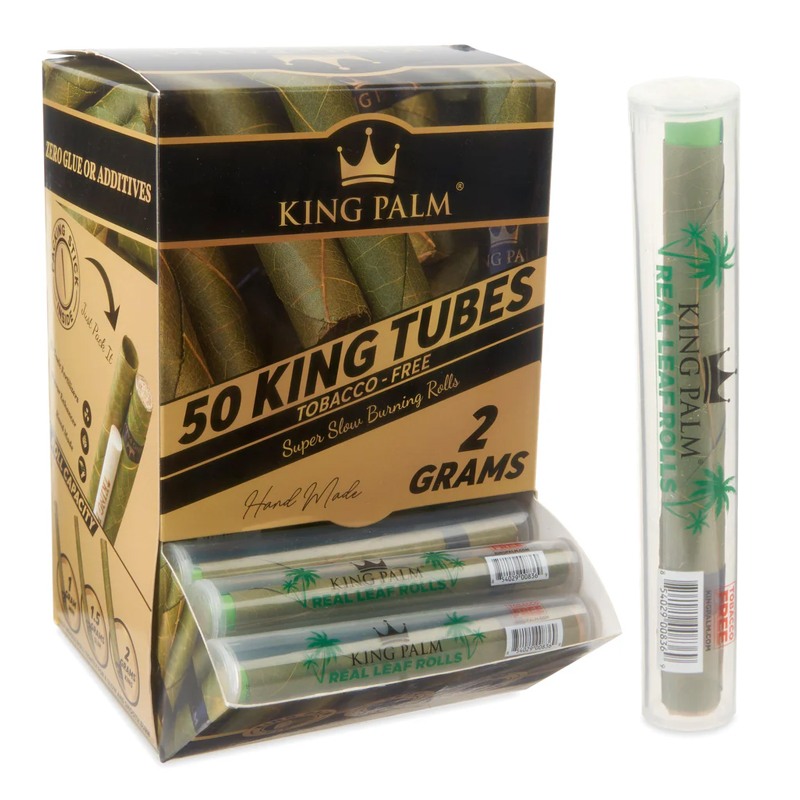 King Palm | 10-pack King Dispenser Tube (2g)