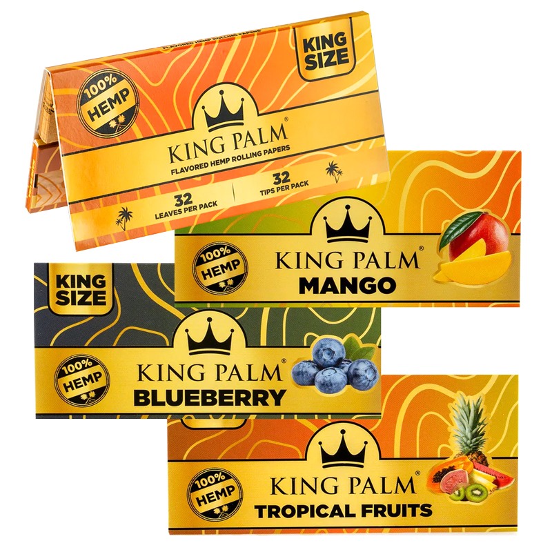 King Palm | Hemp Flavored Rolling Papers & Tips