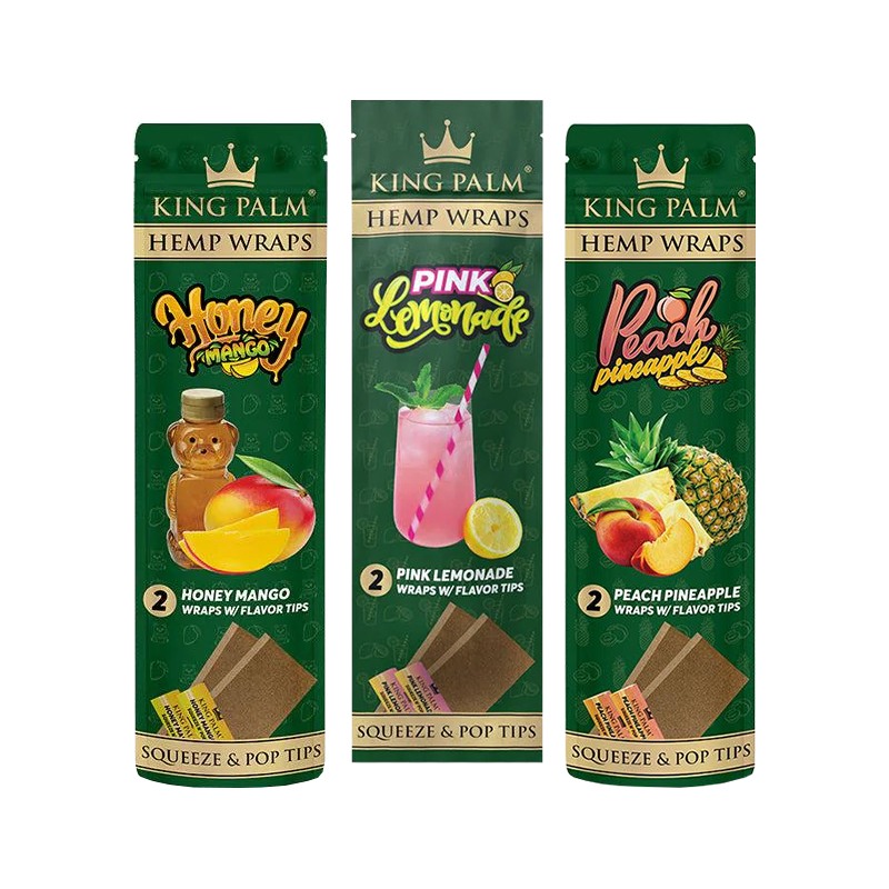 King Palm | Wraps Hemp (2-pack)