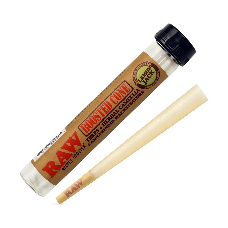 RAW | Terp'd Cones Rocket Booster King Size (Lemon Jack)