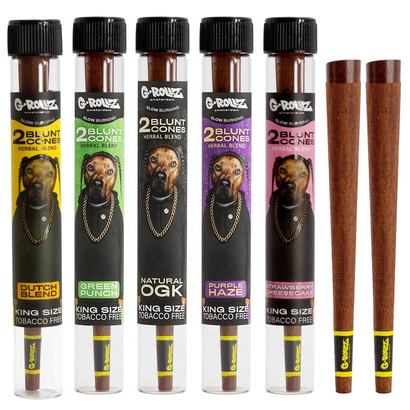 G-Rollz | The Dog Terpene Infused Herbal Blunt Cones