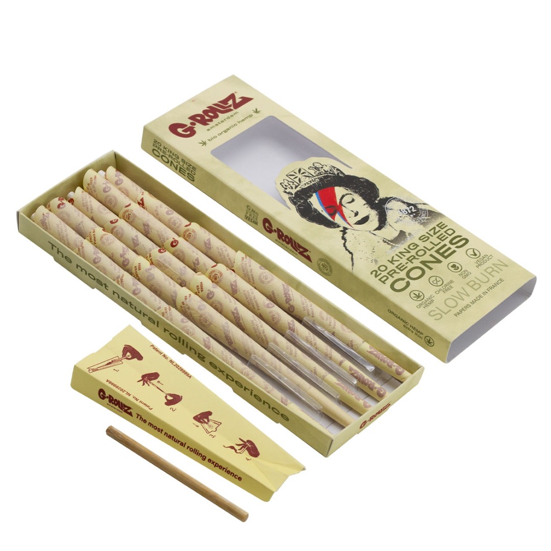 G-Rollz | Lizzie Stardust Organic Hemp KS (20-pack)